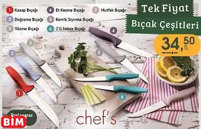 TEK FİYAT BIÇAK ÇEŞİTLERİ